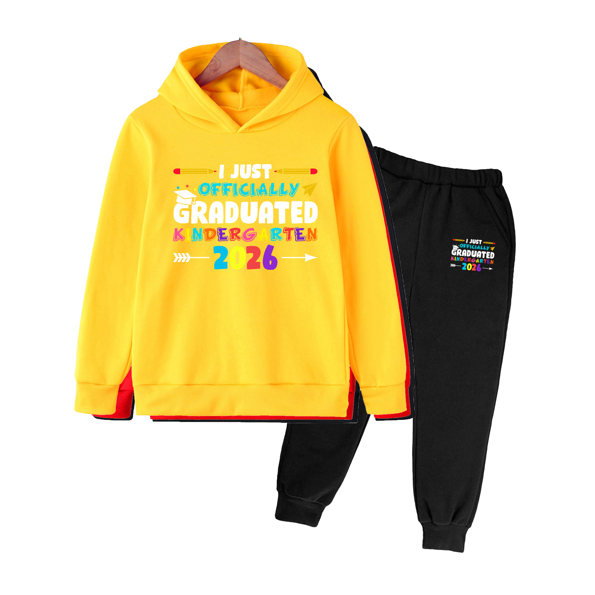 Winter Clothing Kindergarten - Officieel Kleuterschool 2026 Print Kinder Hoodie
