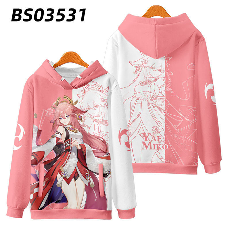 Winter Clothing Game - Hot Game Genshin Impact Yae Miko