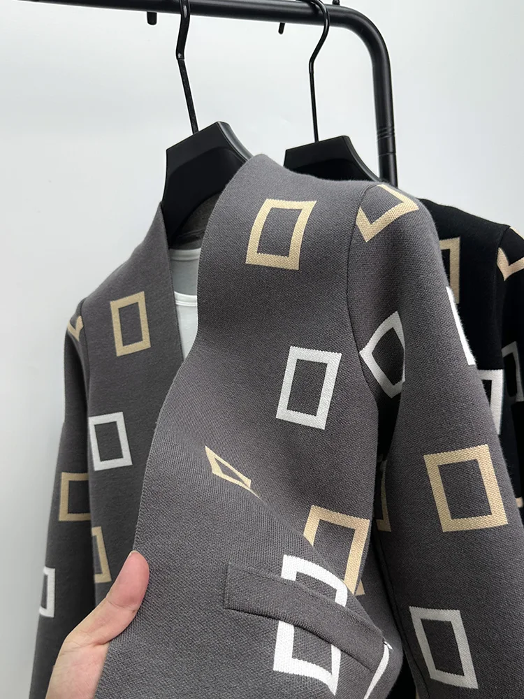 Winter Clothing Trends - Luxe Kwaliteit Heren Designer Gebreid Vest
