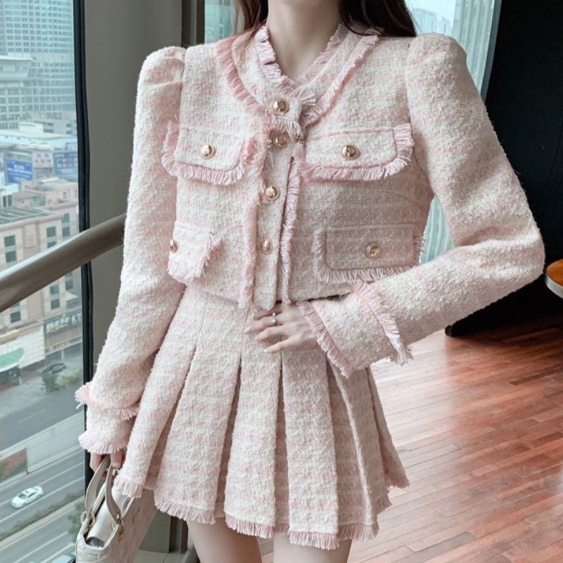 Winter Clothing Outfits - Dames Elegante Kwastje Y 2K Koreaanse