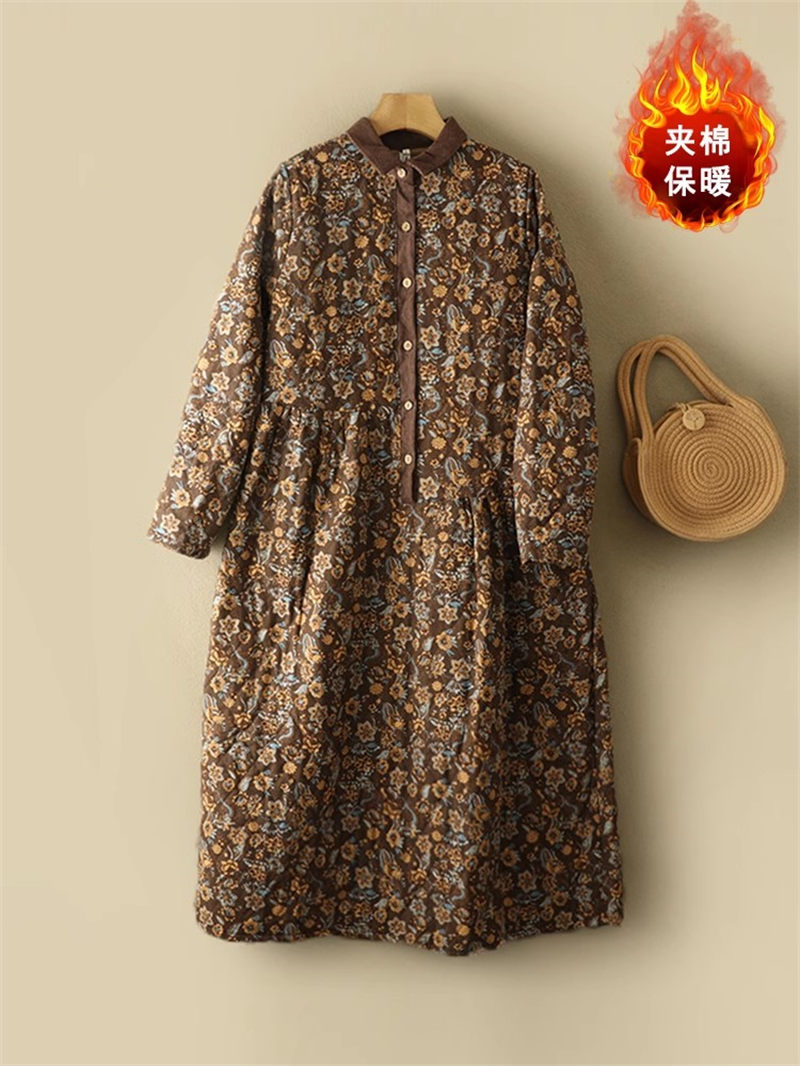 Winter Clothing Label - High-End Label Dameskleding Verdikte Katoen En