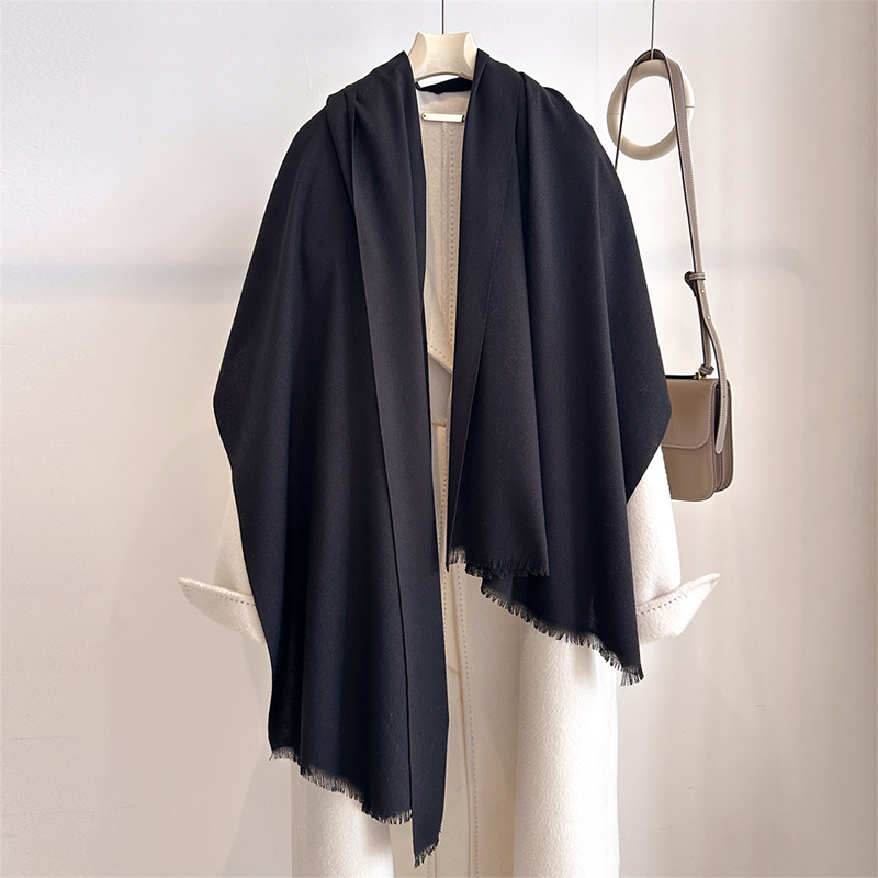 Cashmere Scarf Wrap - Luxe Winter Kasjmier Sjaal Vrouwen Effen
