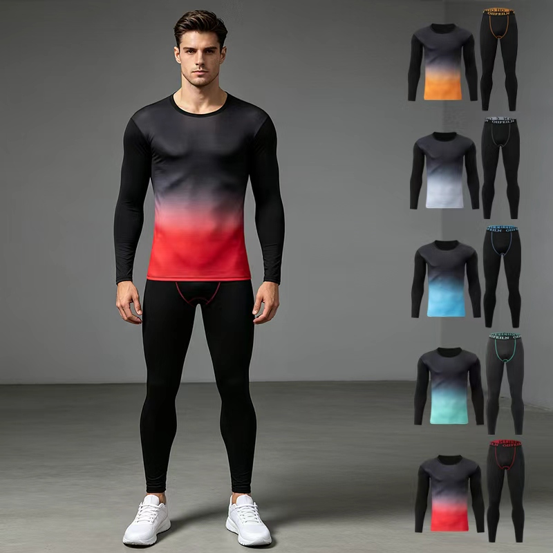 Winter Clothing Fashion - Warme set voor heren, winter, effen