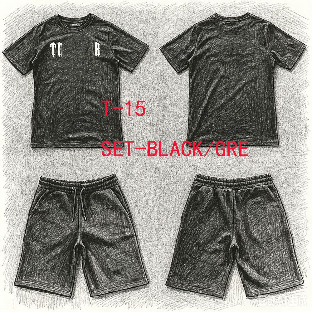Winter Clothing Men - T-15 Short Set Trainingspak Broek T-shirt