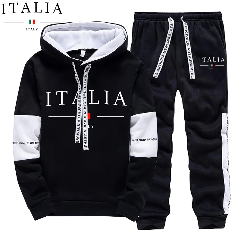 Winter Clothing Men - Herfst Winter Heren trainingspak Casual sweatshirts
