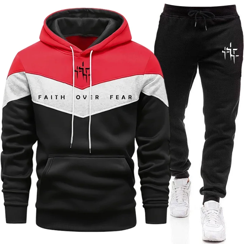 Faith Over Fear trainingspak v - Winter Clothing Men recensie en prijs