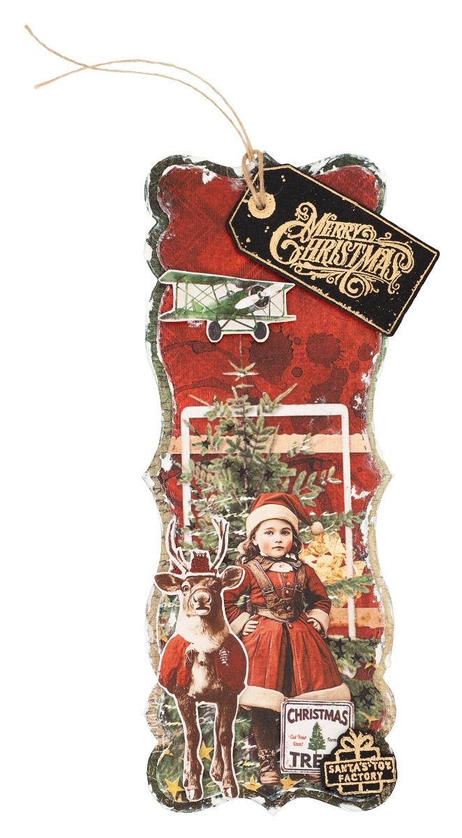 Star label Winter Santa Toy Ch - Winter Clothing Label recensie en prijs