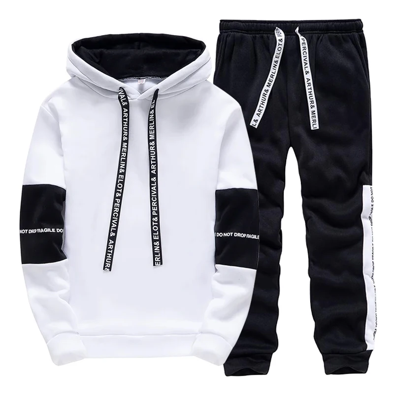 Zwart Wit Heren trainingspak M - Winter Clothing Men recensie en prijs