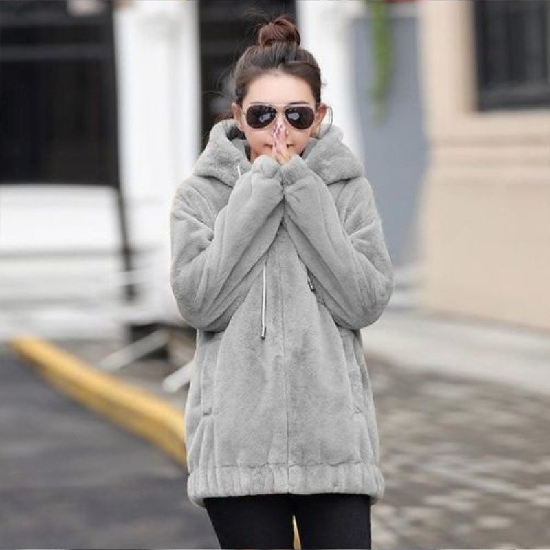 Effen met rits Vrouwelijke top - Winter Clothing Drawing recensie en prijs