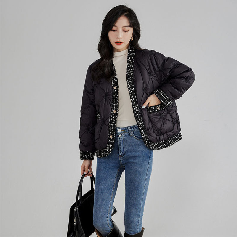 Herfst Winter Donsjack V-hals  - Winter Clothing Trends recensie en prijs