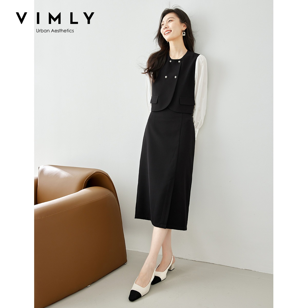 VIMLY Dames Elegante Roksets D - Winter Clothing Outfits recensie en prijs