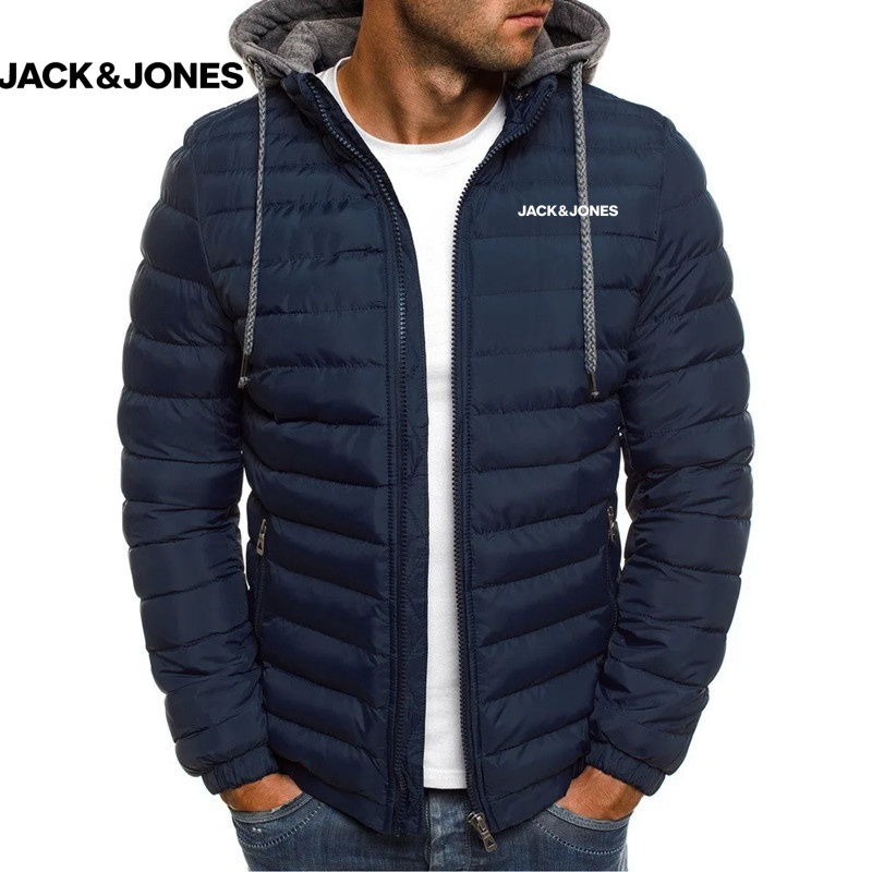 De merk Jack Jones katoenen ge - Winter Clothing Jack And Jones recensie en prijs