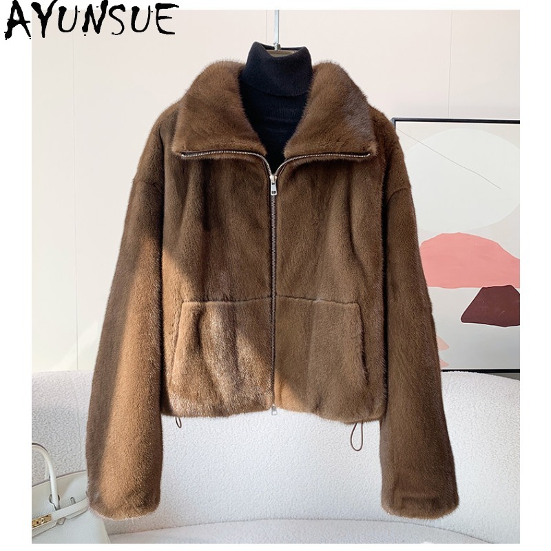 AYUNSUE Paars Label Fluwelen h - Winter Clothing Label recensie en prijs