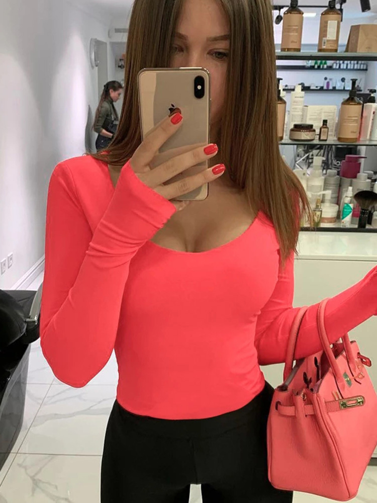 Oranje neon bodysuit dames bod - Winter Clothing Outfits recensie en prijs