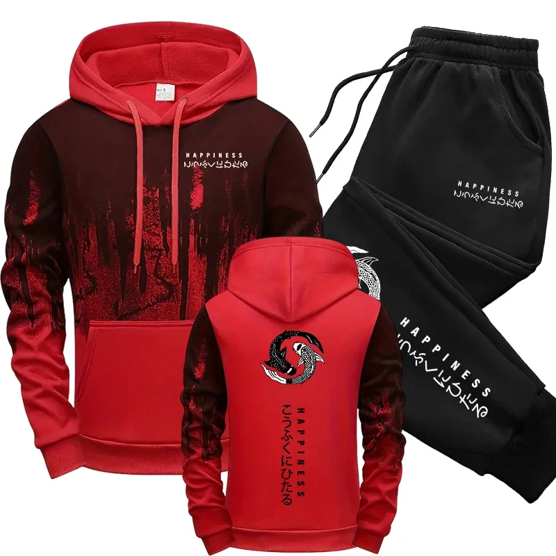 Japanse mode heren trainingspa - Winter Clothing Men recensie en prijs