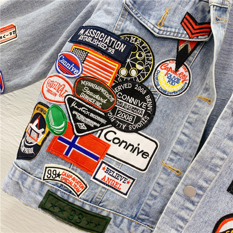 Mode Denim Jas Vrouwen Labels  - Winter Clothing Label recensie en prijs