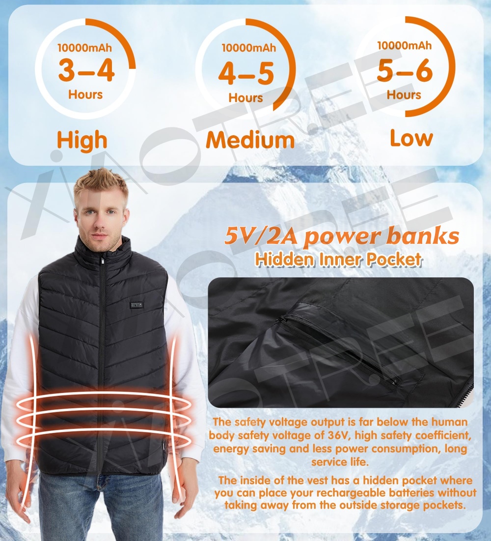 28/9 gebieden verwarmd vest he - Winter Clothing Clearance recensie en prijs