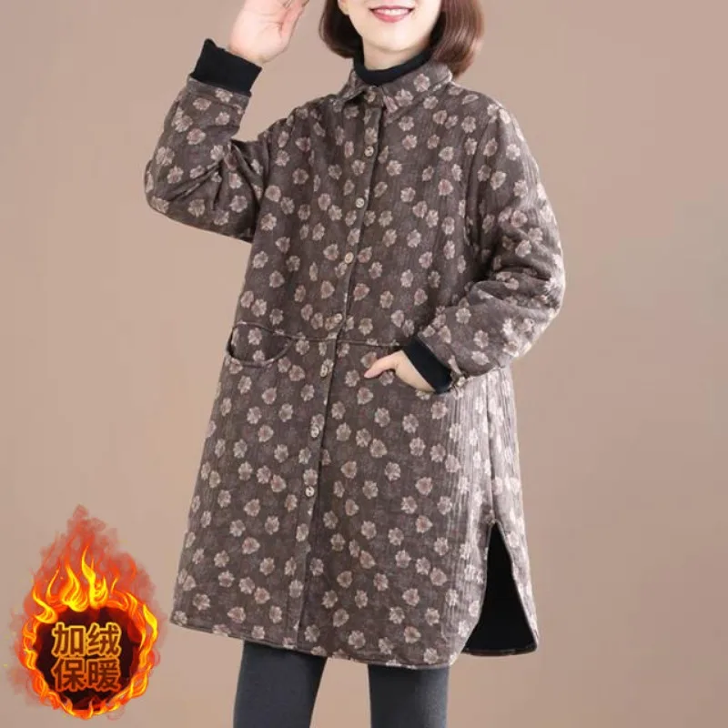 Vintage Bloemenprint Damesjack - Winter Clothing Trends recensie en prijs