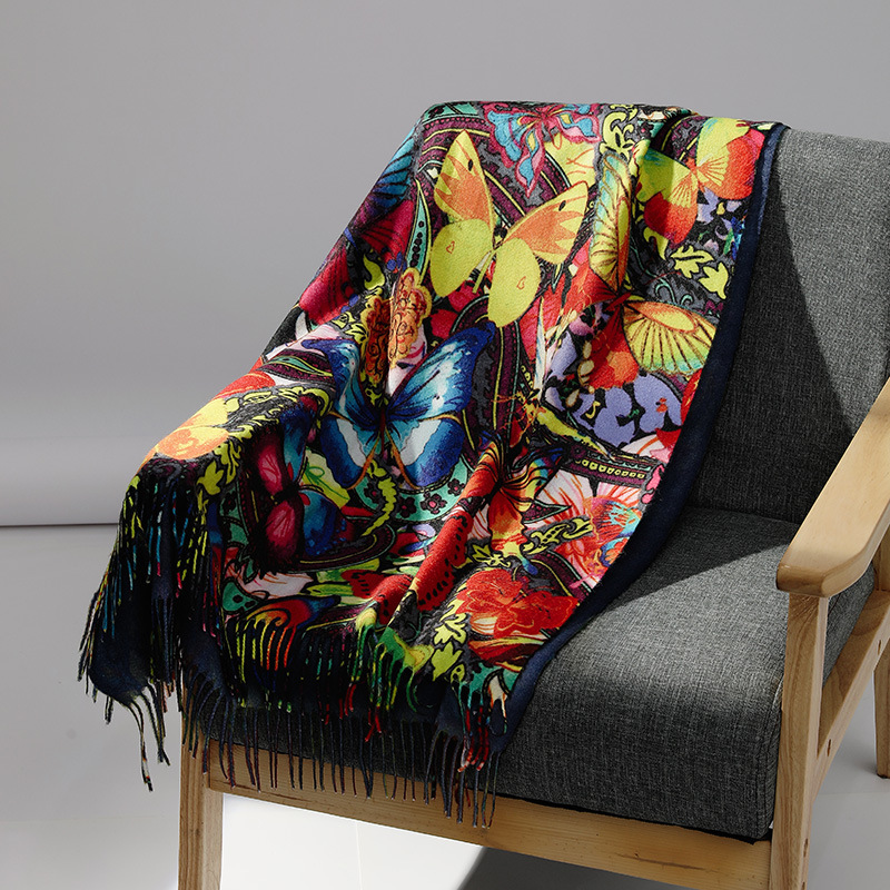 Luxe Merk Olieverfschilderij K - Cashmere Scarf Wrap recensie en prijs
