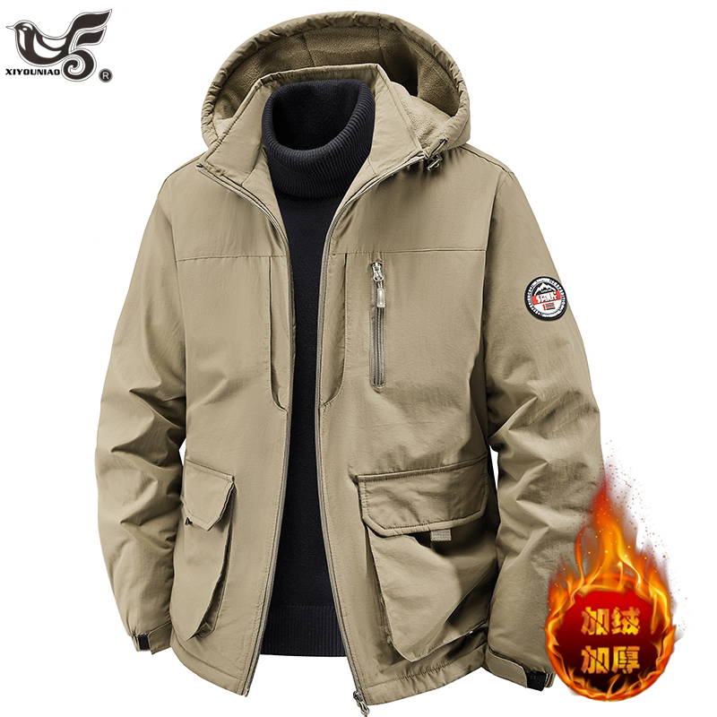 Plus Size 7XL 8XL Mannen Parka - Winter Clothing Game recensie en prijs