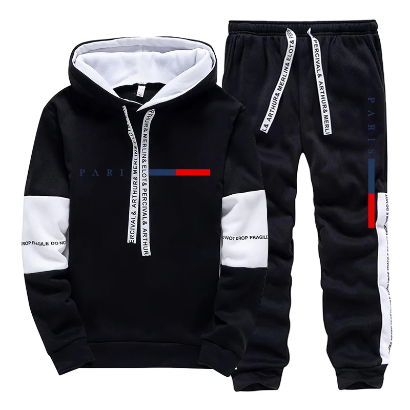 Herenset/Hoodie/Broek Parijse  - Winter Clothing Fashion recensie en prijs