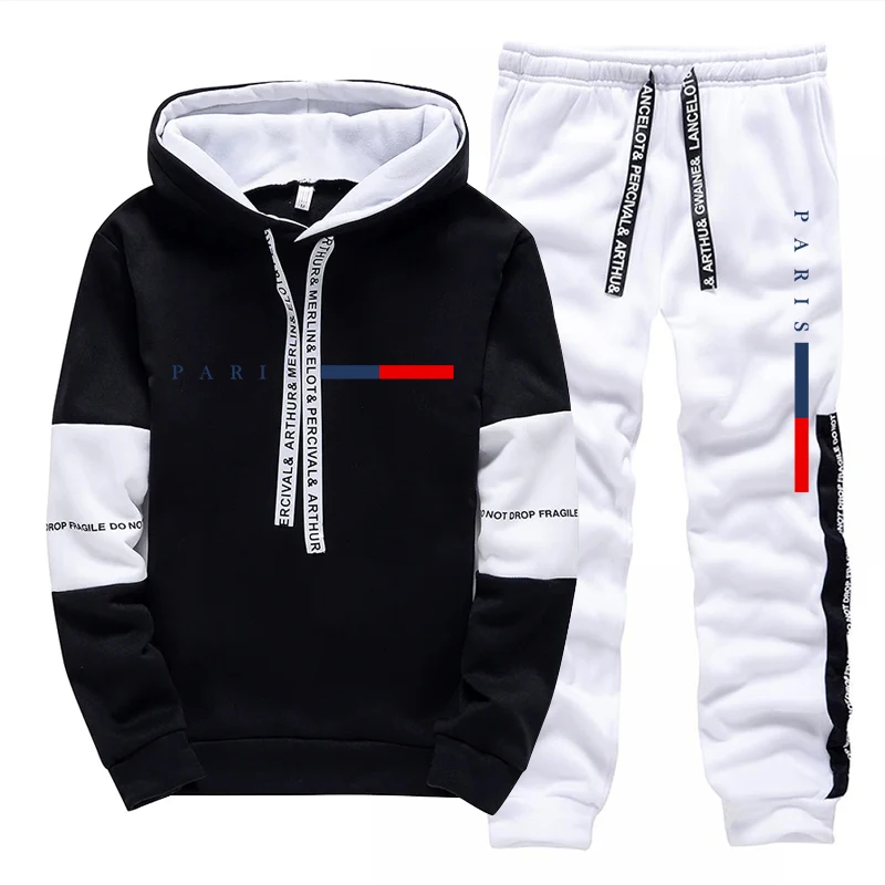 Herenset/Hoodie/Broek Parijse  - Winter Clothing Fashion recensie en prijs